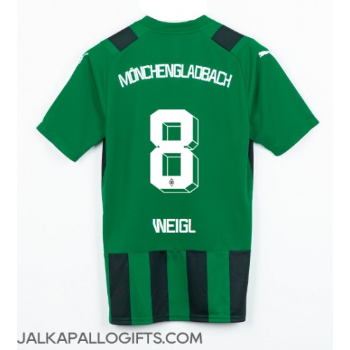 Borussia Monchengladbach Julian Weigl #8 Vieraspaita 2023-24 Lyhythihainen